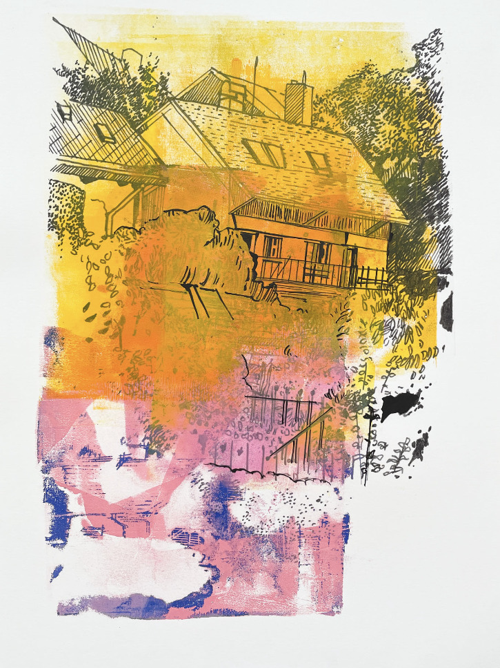 Reproduction — 50 × 35 cm, Dan Kovář